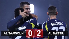 Kết quả Al Taawoun 0-2 Al Nassr: Ronaldo tỏa sáng, Al Nassr đoạt vé chơi chung kết 