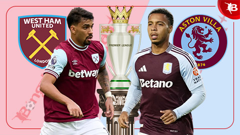 Nhận định bóng đá West Ham vs Aston Villa, 23h30 ngày 17/8: Trái đắng cho người mới