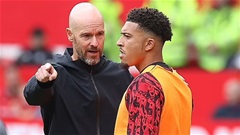 Ten Hag 'kích nổ' đại chiến thứ hai với Sancho?