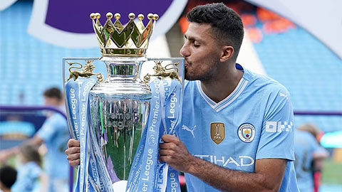 Man City tính tăng lương gấp đôi cho Rodri