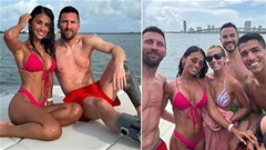 Messi đưa ra thông điệp ngầm về việc vợ có bầu