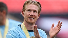 De Bruyne lương cao nhất Premier League, 4 sao Man City trong top 10