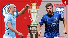 Nhận định bóng đá Man City vs Ipswich, 21h00 ngày 24/8: Không thể cản bước Nhà vua