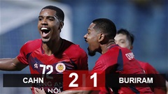 Kết quả CLB Công an Hà Nội 2-1 Buriram United: Đại diện Việt Nam thắng Thái Lan 