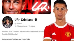 Ronaldo kiếm được bao nhiêu tiền từ Youtube sau khi lập kỷ lục?