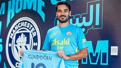 Gundogan chính thức tái ra mắt Man City