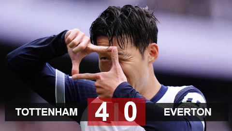 Kết quả Tottenham 4-0 Everton: 'Gà trống' dễ có 3 điểm