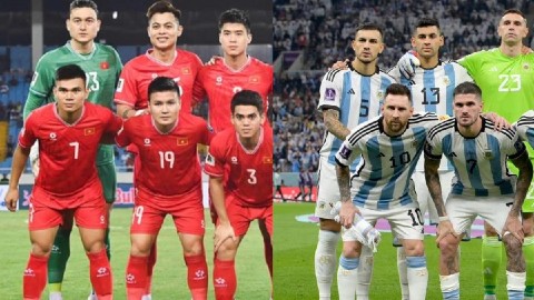 ĐT Việt Nam cao ngang ngửa nhà vô địch World Cup 2022