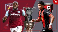 Nhận định bóng đá West Ham vs Bournemouth, 01h45 ngày 29/8: Búa tạ nhọc nhằn đi tiếp