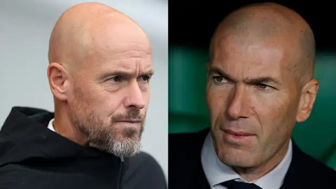 MU sa thải Ten Hag và bổ nhiệm Zidane?