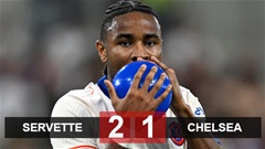 Kết quả Servette 2-1 Chelsea: Hú vía cho Chelsea 