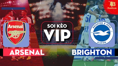 Soi kèo VIP LIVE Arsenal vs Brighton, 18h30 ngày 31/8