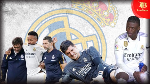 Vì sao Real Madrid bị ảm ảnh với đứt dây chằng?