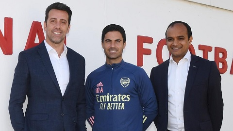 Arsenal muốn giữ chân cả Arteta và Edu