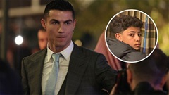 Ronaldo không nói chuyện với con trai