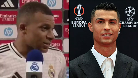 Mbappe chẳng bận tâm tới cái bóng của Ronaldo ở Real