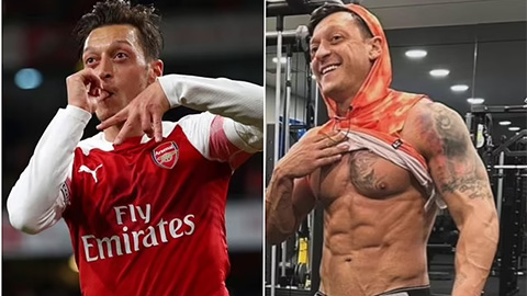 Mesut Ozil tập luyện điên cuồng