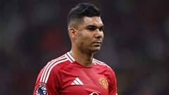 Casemiro đàm phán rời MU sau màn trình diễn tệ hại trước Liverpool