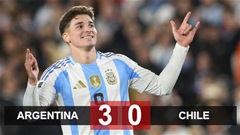 Kết quả Argentina 3-0 Chile: Người hùng Alvarez