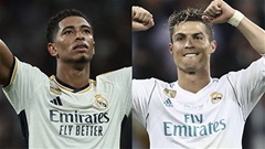 Bellingham nối gót Cristiano Ronaldo