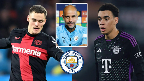 Man City chi tiền tấn chiêu mộ 2 thần đồng Bundesliga để giữ chân Pep