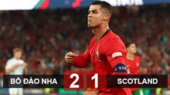 Kết quả Bồ Đào Nha 2-1 Scotland: Khác biệt Ronaldo