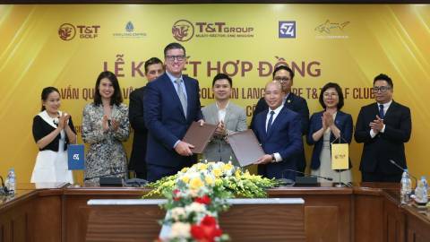 T&T Golf hiện thực hóa khát vọng đưa sân golf Văn Lang Empire T&T Golf Club đạt chuẩn quốc tế qua việc hợp tác cùng 54