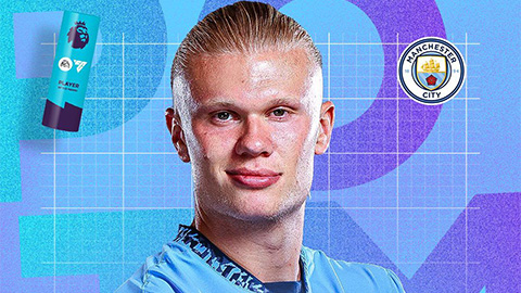 Erling Haaland xuất sắc nhất Premier League tháng 8