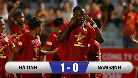 Kết quả HL Hà Tĩnh 1-0 Nam Định: Cơn địa chấn đầu tiên