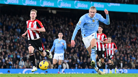 Trực tiếp Man City vs Brentford, 21h00 ngày 14/9