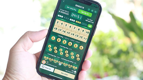 Xổ số nhanh Bingo18 trên điện thoại sẽ mở thưởng 6 phút/kỳ