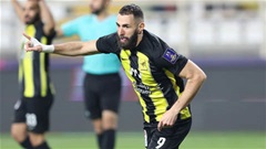 Benzema lập hat-trick trong trận Al Ittihad thắng đối thủ tỷ số 7-1