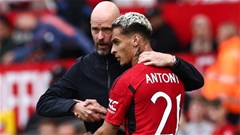 Ten Hag vẫn tin tưởng vào trò cưng Antony