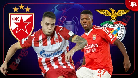 Nhận định bóng đá Crvena Zvezda vs Benfica, 23h45 ngày 19/9: Chơi vơi khi ra biển lớn