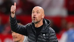 Ten Hag đạt tỷ lệ thắng khó tin tại cúp quốc nội của Anh