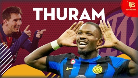 Marcus Thuram, gã khổng lồ được Messi 'nhả vía'