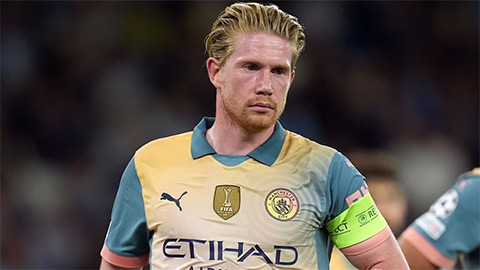 Man City có cần quá lo khi De Bruyne chấn thương?