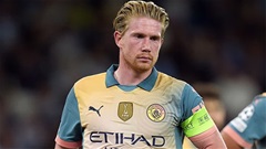 Man City có cần quá lo khi De Bruyne chấn thương?