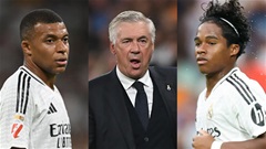 Ancelotti đau đầu vì Mbappe và Endrick