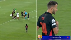 Trọng tài mắc sai lầm khôi hài ở trận Monaco vs Barca