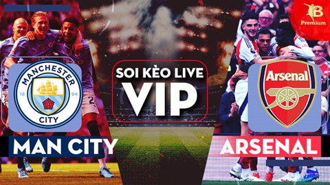 Soi kèo VIP live Man City vs Arsenal, 22h30 ngày 22/9