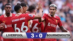 Kết quả Liverpool 3-0 Bournemouth: Diaz chói sáng