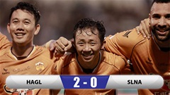 Kết quả HAGL 2-0 SLNA: Chủ nhà nối dài niềm vui 