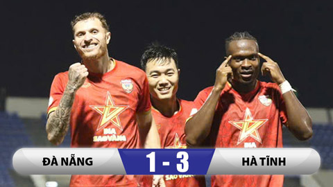 Kết quả SHB.ĐN 1-3 Hà Tĩnh: 2 quả pen & 1 cú hat-trick cho Geovane