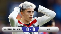 Kết quả Crystal Palace 0-0 MU: Quỷ đỏ chia điểm cay đắng