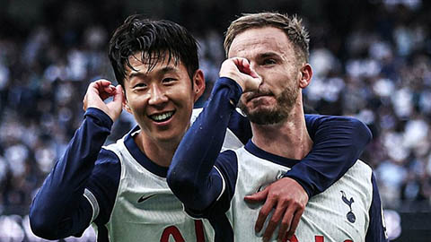 Son Heung-min xuất sắc thứ 2 trong lịch sử Tottenham