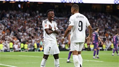 Mbappe toả sáng nhưng Vinicius mới là ông chủ hàng công Real Madrid