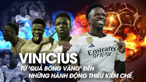 Vinicius ơi chưa tài đâu, coi chừng mất  'Quả bóng Vàng' như chơi