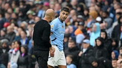 Guardiola vẫn chưa biết Rodri nghỉ thi đấu bao lâu