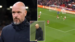 Ten Hag lại bị chỉ trích vì quyết định thay người 'đi vào lòng đất'